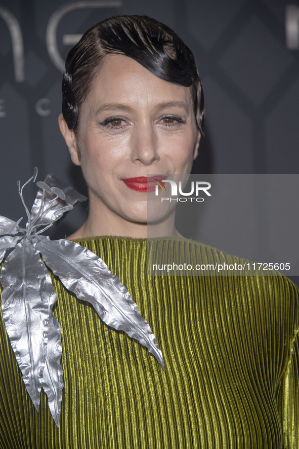 Jodhi May attends the world premiere of HBO's ''Dune: Prophecy'' at Jazz at Lincoln Center in New York, USA, on October 30, 2024. 