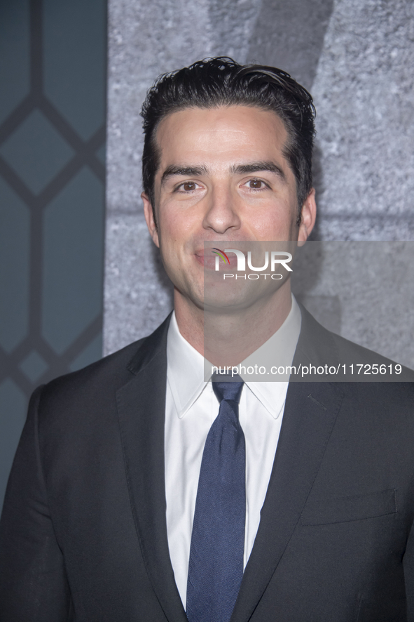 Kor Adana attends the world premiere of HBO's ''Dune: Prophecy'' at Jazz at Lincoln Center in New York, USA, on October 30, 2024. 