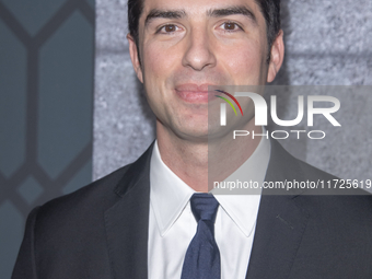 Kor Adana attends the world premiere of HBO's ''Dune: Prophecy'' at Jazz at Lincoln Center in New York, USA, on October 30, 2024. (