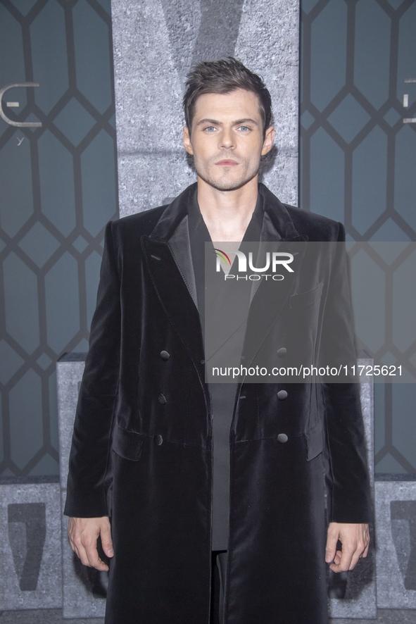 Chris Mason attends the world premiere of HBO's ''Dune: Prophecy'' at Jazz at Lincoln Center in New York, USA, on October 30, 2024. 