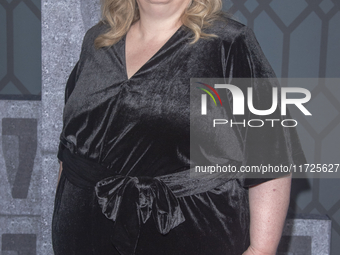 Alison Schapker attends the world premiere of HBO's ''Dune: Prophecy'' at Jazz at Lincoln Center in New York, USA, on October 30, 2024. (