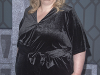 Alison Schapker attends the world premiere of HBO's ''Dune: Prophecy'' at Jazz at Lincoln Center in New York, USA, on October 30, 2024. (