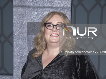 Alison Schapker attends the world premiere of HBO's ''Dune: Prophecy'' at Jazz at Lincoln Center in New York, USA, on October 30, 2024. (