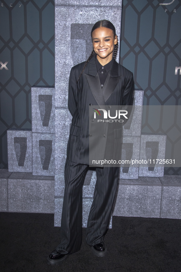 HBO's ''Dune: Prophecy'' world premiere. In New York, New York, USA, on October 30, 2024, Chloe Lea attends the world premiere of HBO's ''Du...