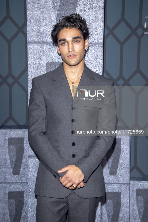 Josh Heuston attends the world premiere of HBO's ''Dune: Prophecy'' at Jazz at Lincoln Center in New York, USA, on October 30, 2024. 