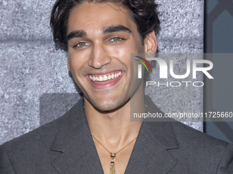 Josh Heuston attends the world premiere of HBO's ''Dune: Prophecy'' at Jazz at Lincoln Center in New York, USA, on October 30, 2024. (