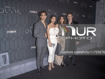 HBO's ''Dune: Prophecy'' world premiere takes place in New York, USA, on October 30, 2024. Josh Heuston, Jihae, Sarah-Sofie Boussnina, and C...