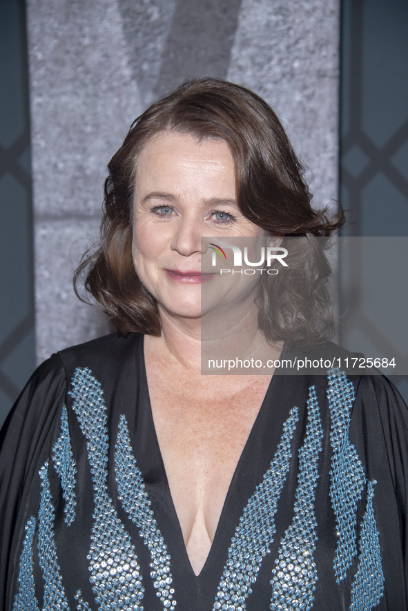 Emily Watson attends the world premiere of HBO's ''Dune: Prophecy'' at Jazz at Lincoln Center in New York, New York, USA, on October 30, 202...