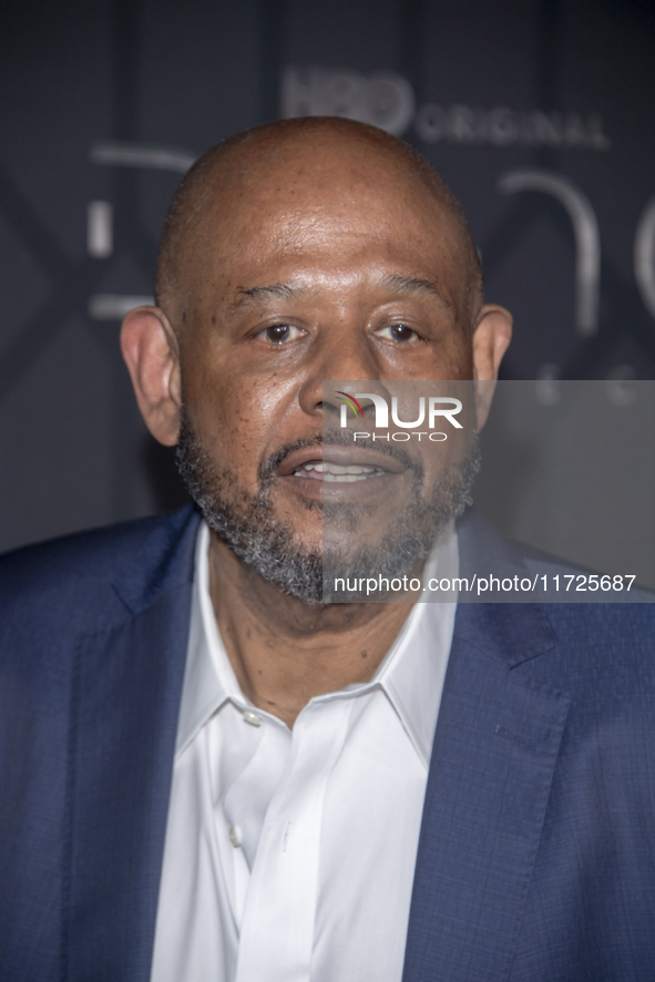 Forest Whitaker attends the world premiere of HBO's ''Dune: Prophecy'' at Jazz at Lincoln Center in New York, USA, on October 30, 2024. 