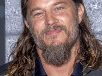 Travis Fimmel attends the world premiere of HBO's ''Dune: Prophecy'' at Jazz at Lincoln Center in New York, USA, on October 30, 2024. (