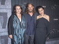 Emily Watson, Travis Fimmel, and Olivia Williams attend the world premiere of HBO's ''Dune: Prophecy'' at Jazz at Lincoln Center in New York...