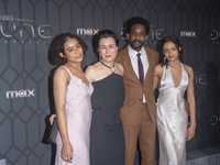 HBO's ''Dune: Prophecy'' world premiere takes place in New York, New York, USA, on October 30, 2024. Olivia Williams (second from left) and...