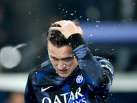 Piotr Zielinski of FC Internazionale looks on during the Serie A Enilive match between Empoli FC and FC Internazionale at Stadio Carlo Caste...