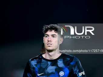 Alessandro Bastoni of FC Internazionale during the Serie A Enilive match between Empoli FC and FC Internazionale at Stadio Carlo Castellani...