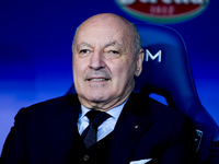 Giuseppe Marotta chairman of FC Internazionale looks on during the Serie A Enilive match between Empoli FC and FC Internazionale at Stadio C...