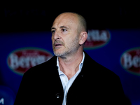 Piero Ausilio sporting director of FC Internazionale looks on during the Serie A Enilive match between Empoli FC and FC Internazionale at St...