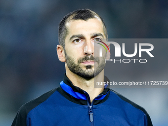 Henrikh Mkhitaryan of FC Internazionale looks on during the Serie A Enilive match between Empoli FC and FC Internazionale at Stadio Carlo Ca...