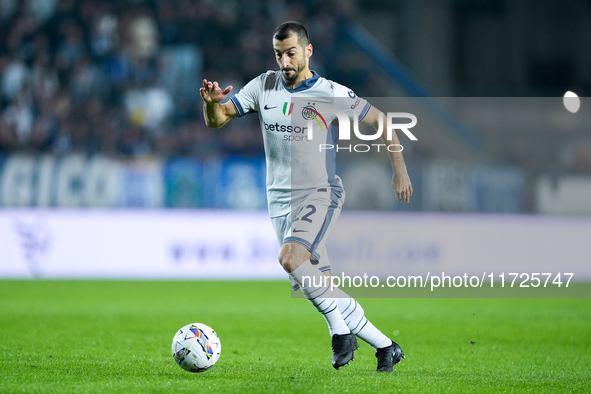 Henrikh Mkhitaryan of FC Internazionale during the Serie A Enilive match between Empoli FC and FC Internazionale at Stadio Carlo Castellani...