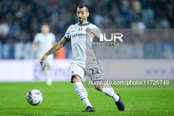 Henrikh Mkhitaryan of FC Internazionale during the Serie A Enilive match between Empoli FC and FC Internazionale at Stadio Carlo Castellani...