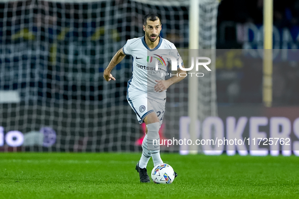 Henrikh Mkhitaryan of FC Internazionale during the Serie A Enilive match between Empoli FC and FC Internazionale at Stadio Carlo Castellani...