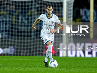 Henrikh Mkhitaryan of FC Internazionale during the Serie A Enilive match between Empoli FC and FC Internazionale at Stadio Carlo Castellani...