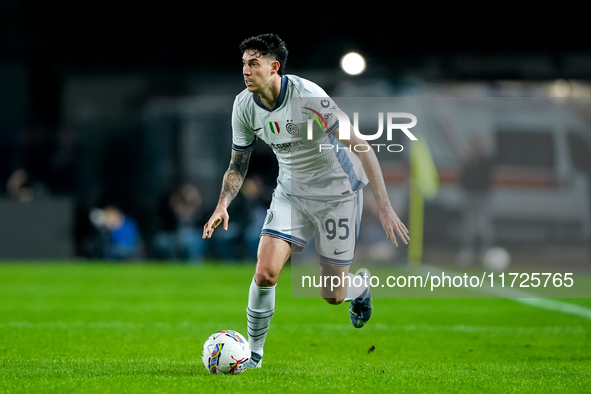 Alessandro Bastoni of FC Internazionale during the Serie A Enilive match between Empoli FC and FC Internazionale at Stadio Carlo Castellani...