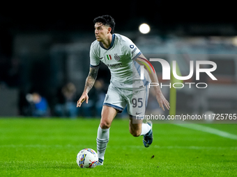 Alessandro Bastoni of FC Internazionale during the Serie A Enilive match between Empoli FC and FC Internazionale at Stadio Carlo Castellani...