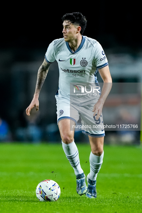 Alessandro Bastoni of FC Internazionale during the Serie A Enilive match between Empoli FC and FC Internazionale at Stadio Carlo Castellani...