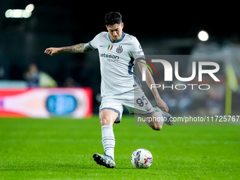 Alessandro Bastoni of FC Internazionale during the Serie A Enilive match between Empoli FC and FC Internazionale at Stadio Carlo Castellani...