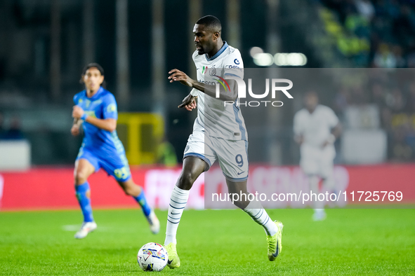 Marcus Thuram of FC Internazionale during the Serie A Enilive match between Empoli FC and FC Internazionale at Stadio Carlo Castellani on Oc...