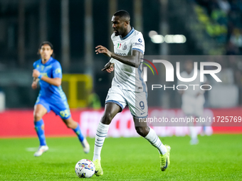 Marcus Thuram of FC Internazionale during the Serie A Enilive match between Empoli FC and FC Internazionale at Stadio Carlo Castellani on Oc...