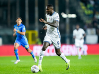 Marcus Thuram of FC Internazionale during the Serie A Enilive match between Empoli FC and FC Internazionale at Stadio Carlo Castellani on Oc...