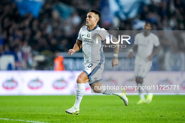 Lautaro Martinez of FC Internazionale during the Serie A Enilive match between Empoli FC and FC Internazionale at Stadio Carlo Castellani on...