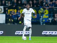 Yann Aurel Bisseck of FC Internazionale during the Serie A Enilive match between Empoli FC and FC Internazionale at Stadio Carlo Castellani...