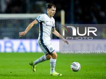 Nicolo' Barella of FC Internazionale during the Serie A Enilive match between Empoli FC and FC Internazionale at Stadio Carlo Castellani on...