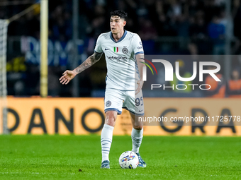 Alessandro Bastoni of FC Internazionale during the Serie A Enilive match between Empoli FC and FC Internazionale at Stadio Carlo Castellani...