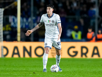 Alessandro Bastoni of FC Internazionale during the Serie A Enilive match between Empoli FC and FC Internazionale at Stadio Carlo Castellani...