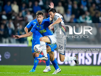 Matteo Darmian of FC Internazionale during the Serie A Enilive match between Empoli FC and FC Internazionale at Stadio Carlo Castellani on O...