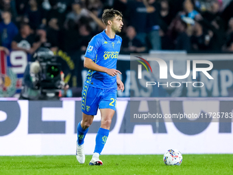 Mattia Viti of Empoli FC during the Serie A Enilive match between Empoli FC and FC Internazionale at Stadio Carlo Castellani on October 30,...