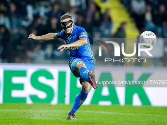 Ardian Ismajli of Empoli FC during the Serie A Enilive match between Empoli FC and FC Internazionale at Stadio Carlo Castellani on October 3...