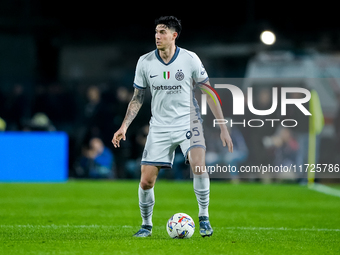 Alessandro Bastoni of FC Internazionale during the Serie A Enilive match between Empoli FC and FC Internazionale at Stadio Carlo Castellani...