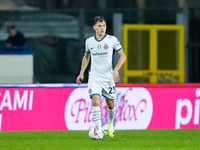 Nicolo' Barella of FC Internazionale during the Serie A Enilive match between Empoli FC and FC Internazionale at Stadio Carlo Castellani on...