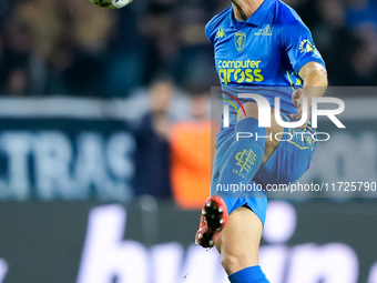 Lorenzo Colombo of Empoli FC during the Serie A Enilive match between Empoli FC and FC Internazionale at Stadio Carlo Castellani on October...