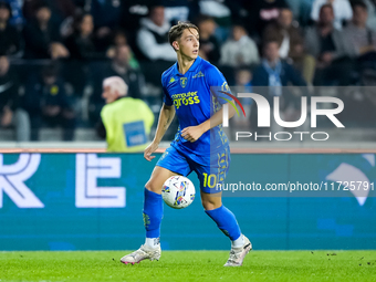 Jacopo Fazzini of Empoli FC during the Serie A Enilive match between Empoli FC and FC Internazionale at Stadio Carlo Castellani on October 3...