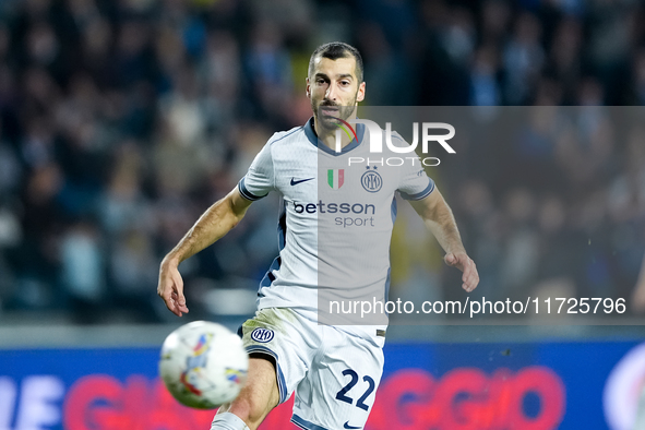 Henrikh Mkhitaryan of FC Internazionale during the Serie A Enilive match between Empoli FC and FC Internazionale at Stadio Carlo Castellani...