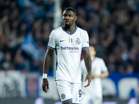 Marcus Thuram of FC Internazionale looks on during the Serie A Enilive match between Empoli FC and FC Internazionale at Stadio Carlo Castell...