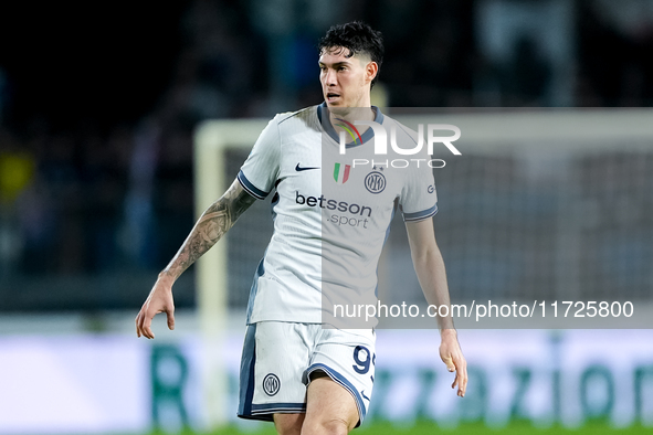 Alessandro Bastoni of FC Internazionale during the Serie A Enilive match between Empoli FC and FC Internazionale at Stadio Carlo Castellani...