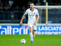 Stefan de Vrij of FC Internazionale during the Serie A Enilive match between Empoli FC and FC Internazionale at Stadio Carlo Castellani on O...