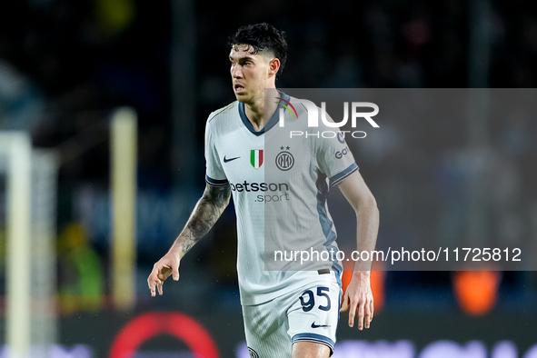 Alessandro Bastoni of FC Internazionale during the Serie A Enilive match between Empoli FC and FC Internazionale at Stadio Carlo Castellani...