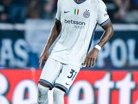 Yann Aurel Bisseck of FC Internazionale during the Serie A Enilive match between Empoli FC and FC Internazionale at Stadio Carlo Castellani...